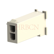 HRB 4.14mm矩形连接器 单排母胶壳P1020-1X2-N-H