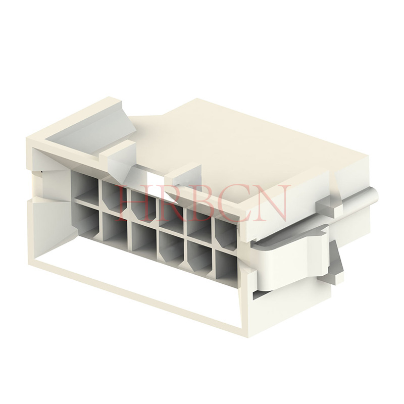 4.2mm间距线对线母胶壳 P42475-2XN-A