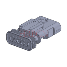  HRBCN 4.0mm汽车线对线防水连接器母胶壳M4022