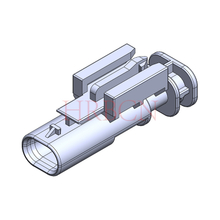  HRBCN 4.0mm汽车线对线防水连接器母胶壳M4022