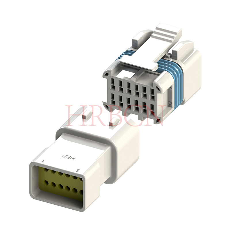 HRB 2.0mm防水 双排 IP67等级 无人机连接器