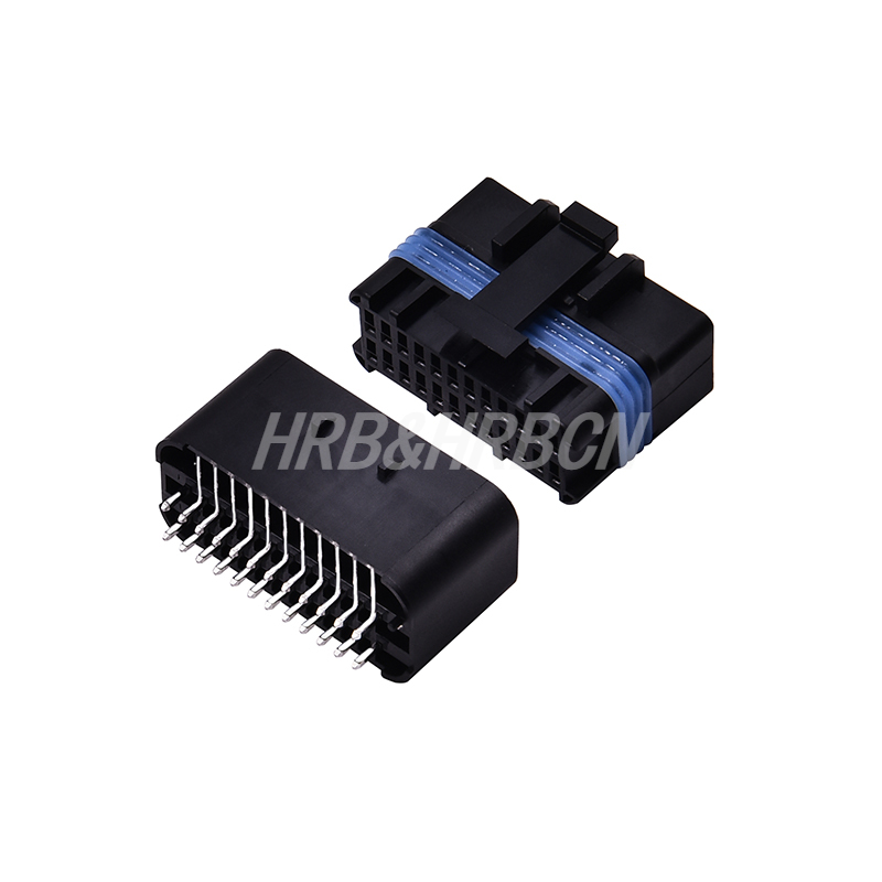 HRB 2.0mm防水接插件 IP67等级 双排 板端 
