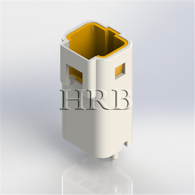 HRB 2.0mm防水接插件 IP67等级 3PIN公胶壳